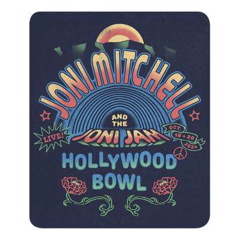 ハリウッドボウル購入 2024 Joni Mitchell 限定リトグラフ Poster Joni Mitchell On Oct 19-20, 2024 At Hollywood Bowl